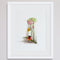 "FLOWER FENCE" ARCHIVAL GICLEE ART PRINT